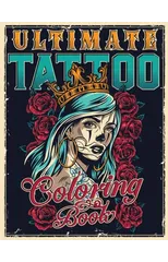 Ultimate Tattoo Coloring Book