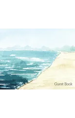 Beach Landscape Guest Book to sign