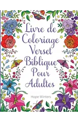 Livre de Coloriage Verset Biblique Pour Adultes
