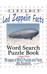 Circle It, Led Zeppelin Facts, Word Search, Puzzle Book