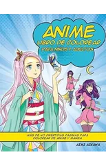 Anime libro de colorear para ninos y adultos