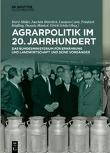 Agrarpolitik Im 20. Jahrhundert