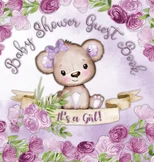 It's a Girl! Baby Shower Guest Book