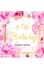 65th Birthday Guest Book