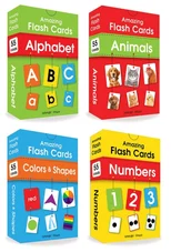 Amazing Flash Cards Set of 4 Boxes