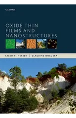 Oxide Thin Films and Nanostructures