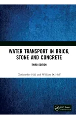 Water Transport in Brick, Stone and Concrete