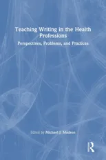 Teaching Writing in the Health Professions