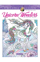 Creative Haven Unicorn Wonders Coloring Book