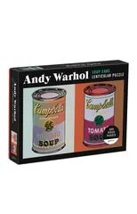 Andy Warhol Soup Cans 300 Piece Lenticular Puzzle