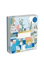 Frank Lloyd Wright City By The Sea 1000 Piece Foil Puzzle