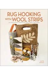 Rug Hooking with Wool Strips