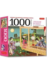 Viewing the Moon Japanese Garden- 1000 Piece Jigsaw Puzzle