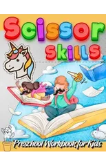 Scissor Skills Preschool Workbook for Kids