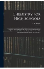 Chemistry for High Schools