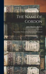 The Name of Gordon