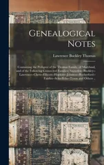 Genealogical Notes