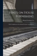 Hints on House Furnishing
