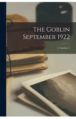 The Goblin September 1922; 3, number 3