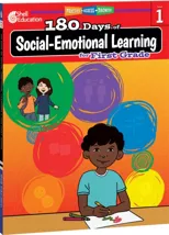 180 Days(tm) Social-Emotional Learning for First Grade