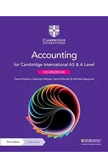 Cambridge International AS & A Level Accounting Coursebook with Digital Access (2 Years)