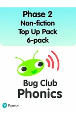 Bug Club Phonics Phase 2 Non-fiction Top Up Pack 6-pack (96 books)