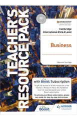 Cambridge International AS & A Level Business Teacher's Resource Pack with Boost Subscription