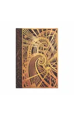 The Chanin Spiral (New York Deco) Midi Lined Hardcover Journal