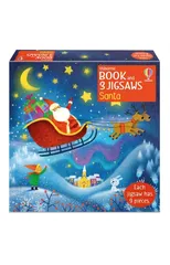 Usborne Book and 3 Jigsaws