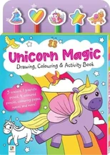Unicorn Magic Drawing Colouring & Activity Book