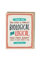 6-Pack Em & Friends Two Kinds of Families Greeting Cards