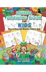 The Animal Drawing Book for Kids
