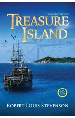 Treasure Island (Annotated, Large Print)