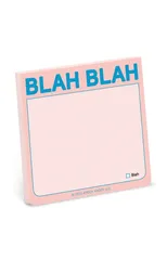 Knock Knock Blah Blah Sticky Note (Pastel Edition)