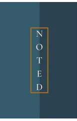 Noted Notebook Softcover Cinnamon Matte