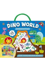 Dino World Sticker Activity Case