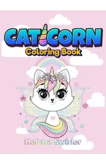 Caticorn Coloring book for kids 4-8