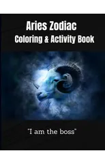 Aries Zodiac Coloring &Activity Book