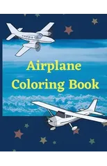 Airplane Coloring Book