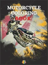 Motorcycle Coloring Book