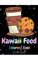 Kawaii Food Coloring Book