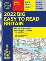 2022 Philip's Big Easy to Read Britain Road Atlas