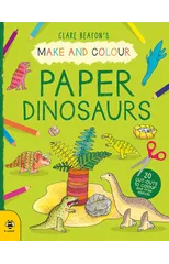 Make & Colour Paper Dinosaurs