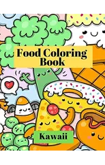Kawaii Food Coloring Book