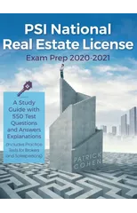 PSI National Real Estate License Exam Prep 2020-2021