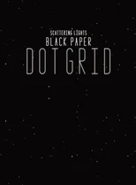 Black Paper Dot Grid Notebook