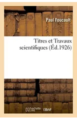Titres Et Travaux Scientifiques