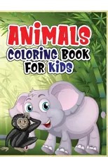 Animals coloring book for kids