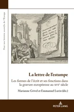 La lettre de l’estampe