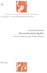 Das mittellateinische Epyllion